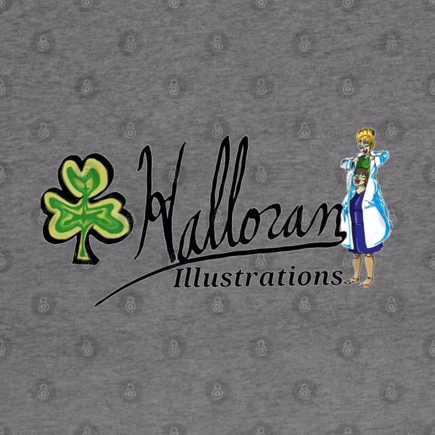 Halloran Illustrations logo by Halloran Illustrations